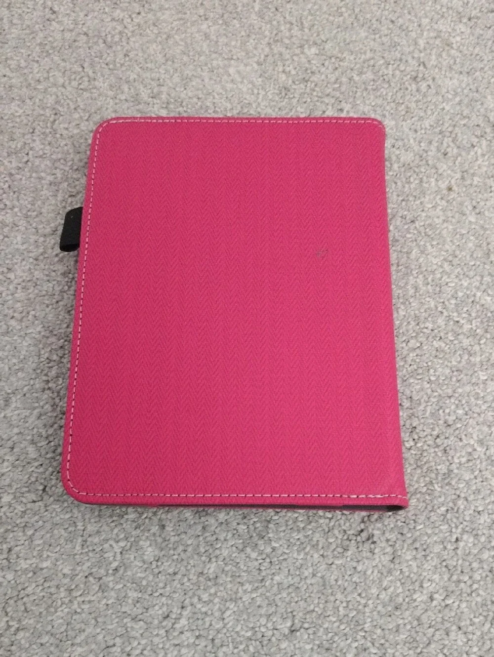 Universal Pink Tablet Cover with Brown Accent